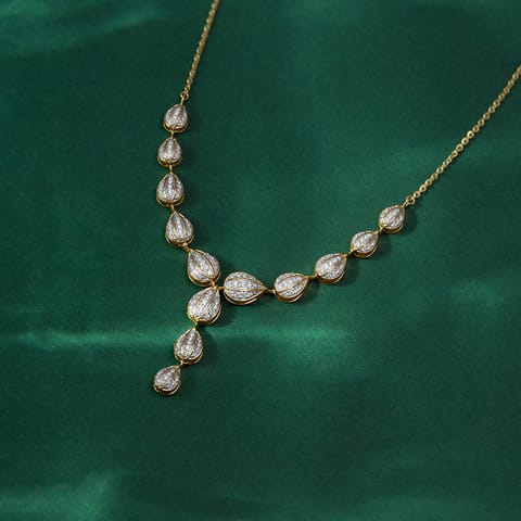 Celestial Teardrop Diamond Necklace Celestial Teardrop Diamond Necklace